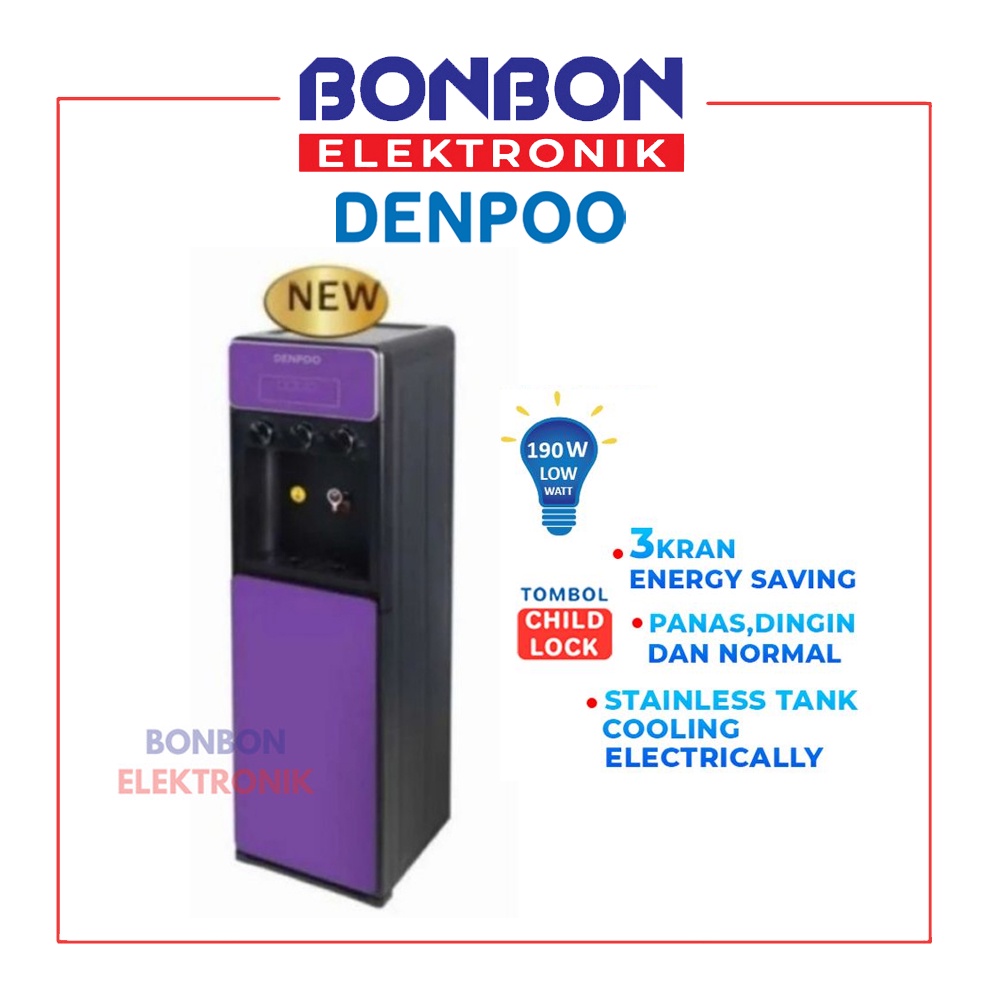 Denpoo Dispenser Galon Bawah Premium 4B