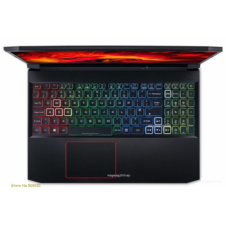 Skin Silikon Pelindung Keyboard Laptop Acer Nitro 5 AN515-45 AMD 5800H / 11th Intel 2021 15.6 &quot;