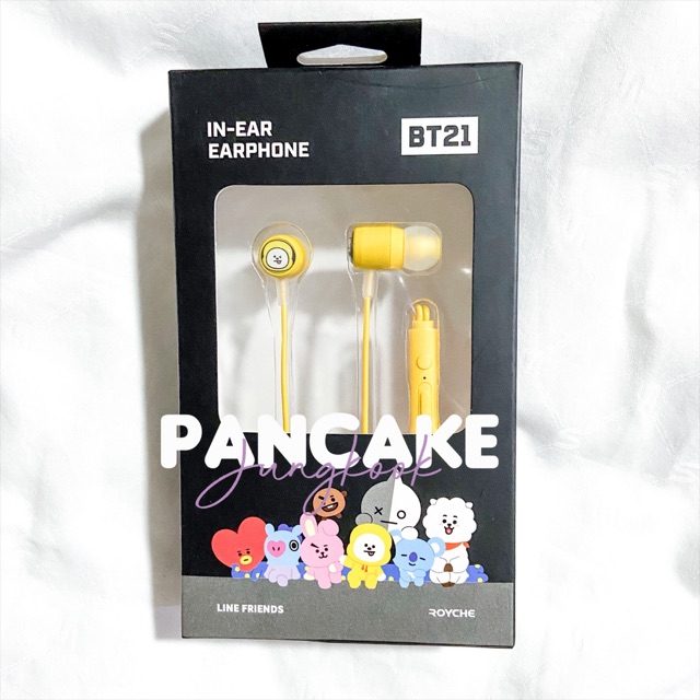 [ READY‼️ ] bts bt21 royche official in ear earphone cooky chimmy tata