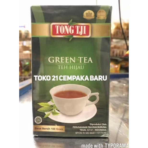 

Aseli Tong Tji Teh Hijau Box 100Gr | Grenn Tea Diet Sehat Promo Diskon Murah It'S Work