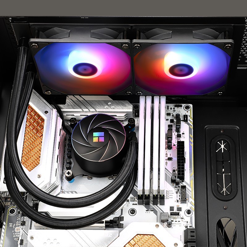 THERMALRIGHT Aqua Elite 240 ARGB Black | AIO 240mm CPU Liquid Cooler