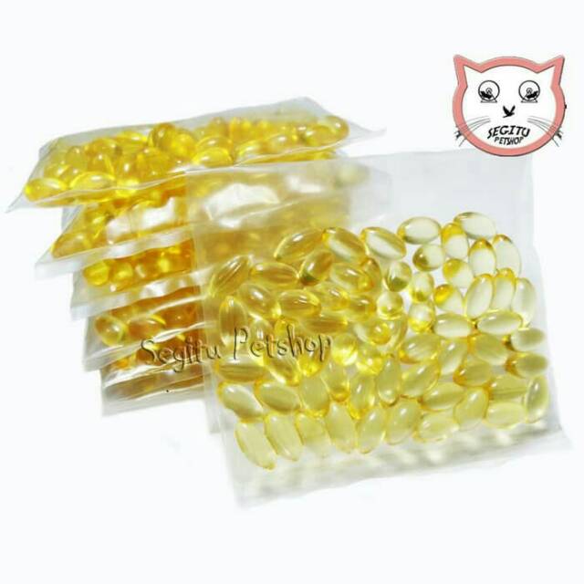 Minyak ikan Kucing 60 Pcs