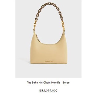 Tas CnK Koi Chain Beige ORI