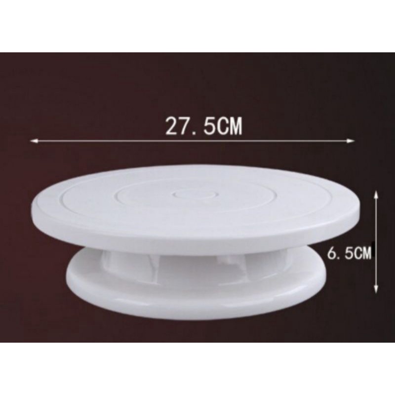 Pemutar Kue cake tart | cake turntable | Meja putar kue