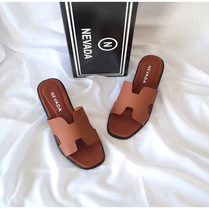 DISKON DAY! Sandal Slop Nevada - Sandal Flat - Sandal Teplek