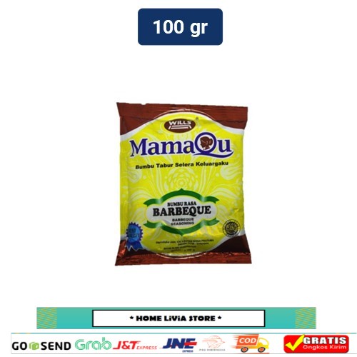 

Wills Mamaqu Bumbu Rasa Barbeque 100 gr