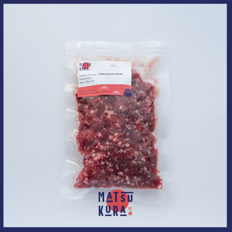 

DAGING GILING SUPER 250 GRAM / MINCED BEEF / GROUND BEEF LESS FAT