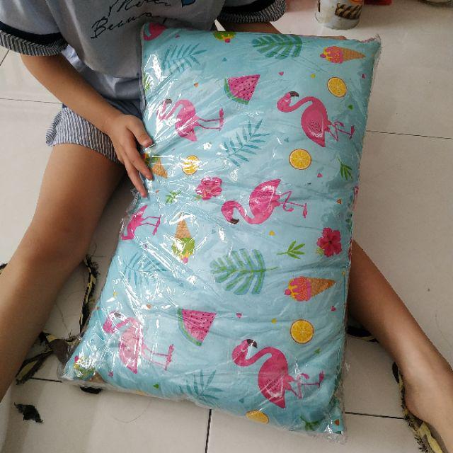 Balmut Besar Kecil / Bantal Selimut - Flamingo Beach - Halus Adem