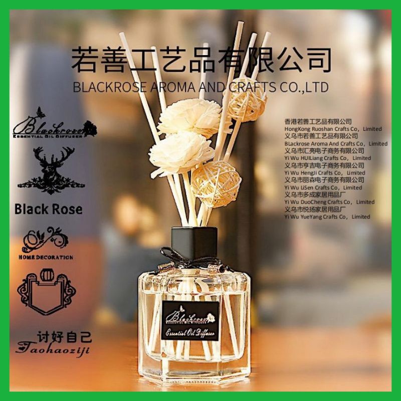 (MAINANKYU) Taffware HUMI  Parfum Ruangan Aroma Diffuser Reed Sticks Rattan Ball 50 ml
