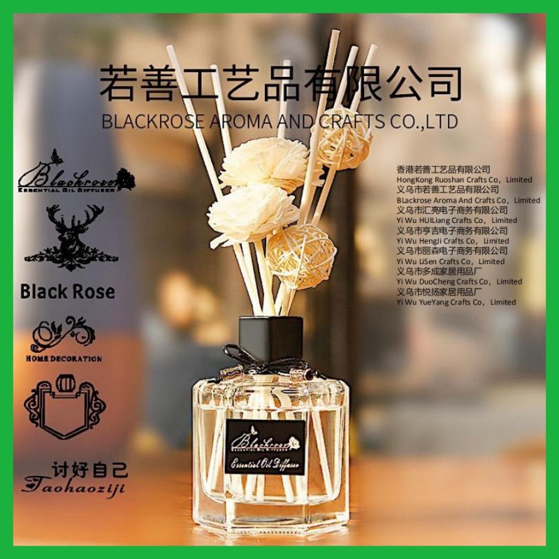 (MAINANKYU) Taffware HUMI  Parfum Ruangan Aroma Diffuser Reed Sticks Rattan Ball 50 ml