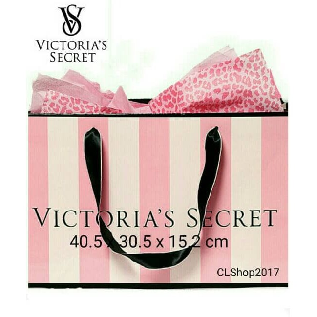

FRESH Victoria s Victoria Secret VS Paper Bag L Size 40 5 x 30 5 x 15 2 cm ISTIMEWA