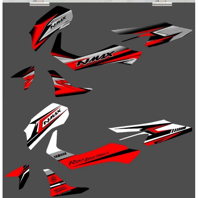 Striping Nmax - N Max 2020 2021 All New Variasi Yamaha Sticker Stiker Skotlet Motor Lis