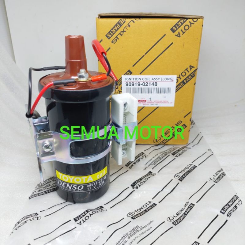 COIL PANJANG TOYOTA KIJANG 5K 7K L300 ESPAS ZEBRA DENSO