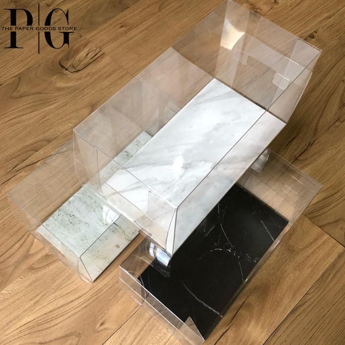 

BARU Glass Box / Kotak / Dus Kue 12 x 24 t13cm TANPA ALAS