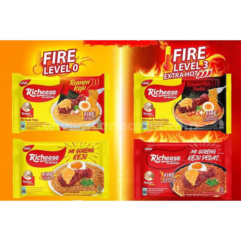 

Richeese Mie Instan 74 gr