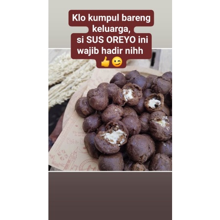 Kue Soes Sus Oreyo Bikin Nagih