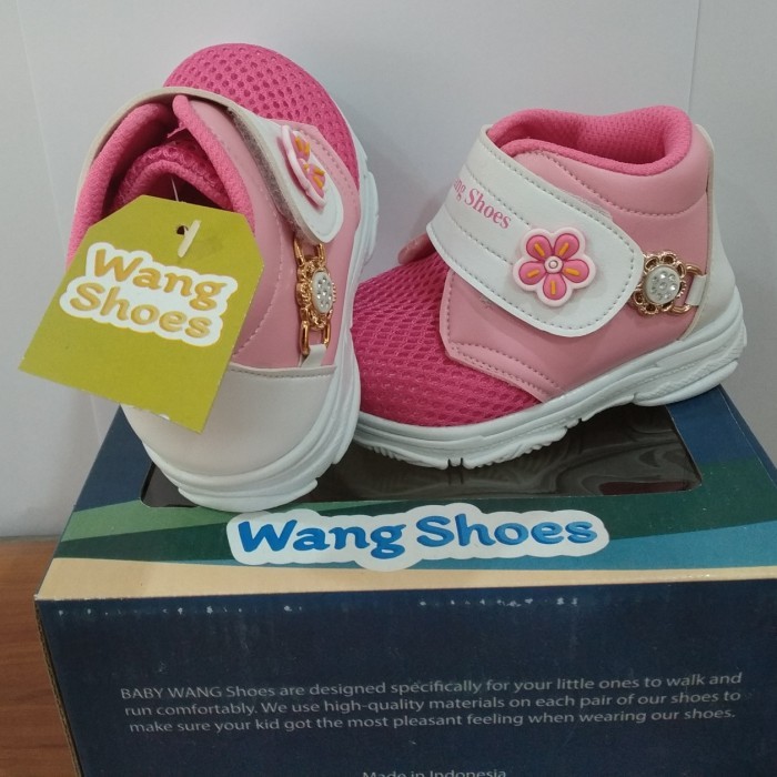 Sepatu Anak Baby Wang - Sepatu Bayi Milly Pink - Sepatu Anak Perempuan