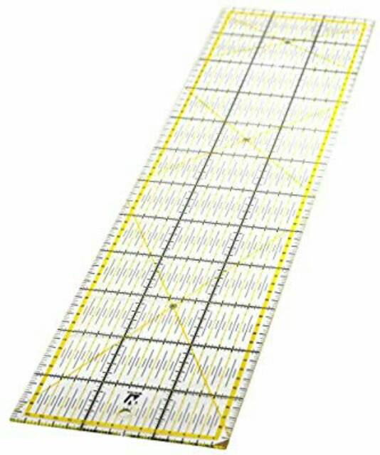 Penggaris Jahit - Quilting Ruler AC 60 - Penggaris Pola - Penggaris Bahan 15 x 60 CM