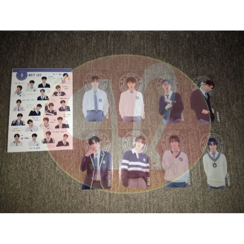 CLEAR BOOKMARK NCT 127 B2S 2021(DOYOUNG VER) TAEYONG HAECHAN MARK JUNGWOO JOHNNY TAEIL