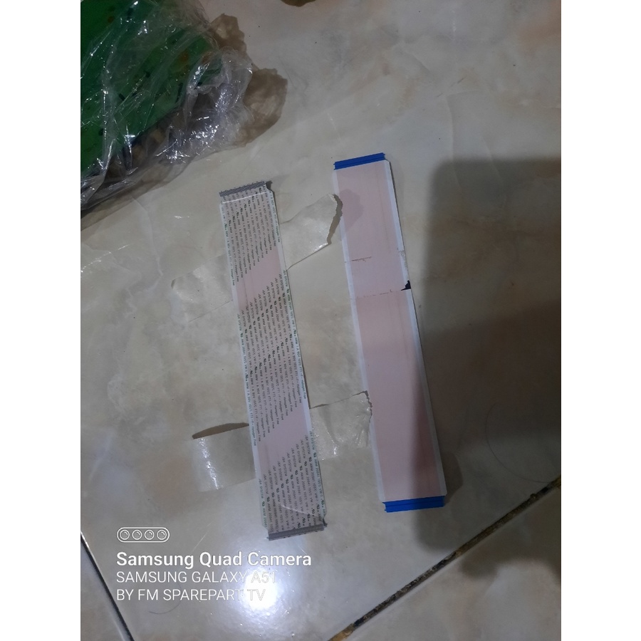 KABEL FLEXIBLE - Kabel LVDS Fleksibel TICON TIKON TCON Tv LED LG 43LH511T - 43LH511 - 43LF510T - 43L
