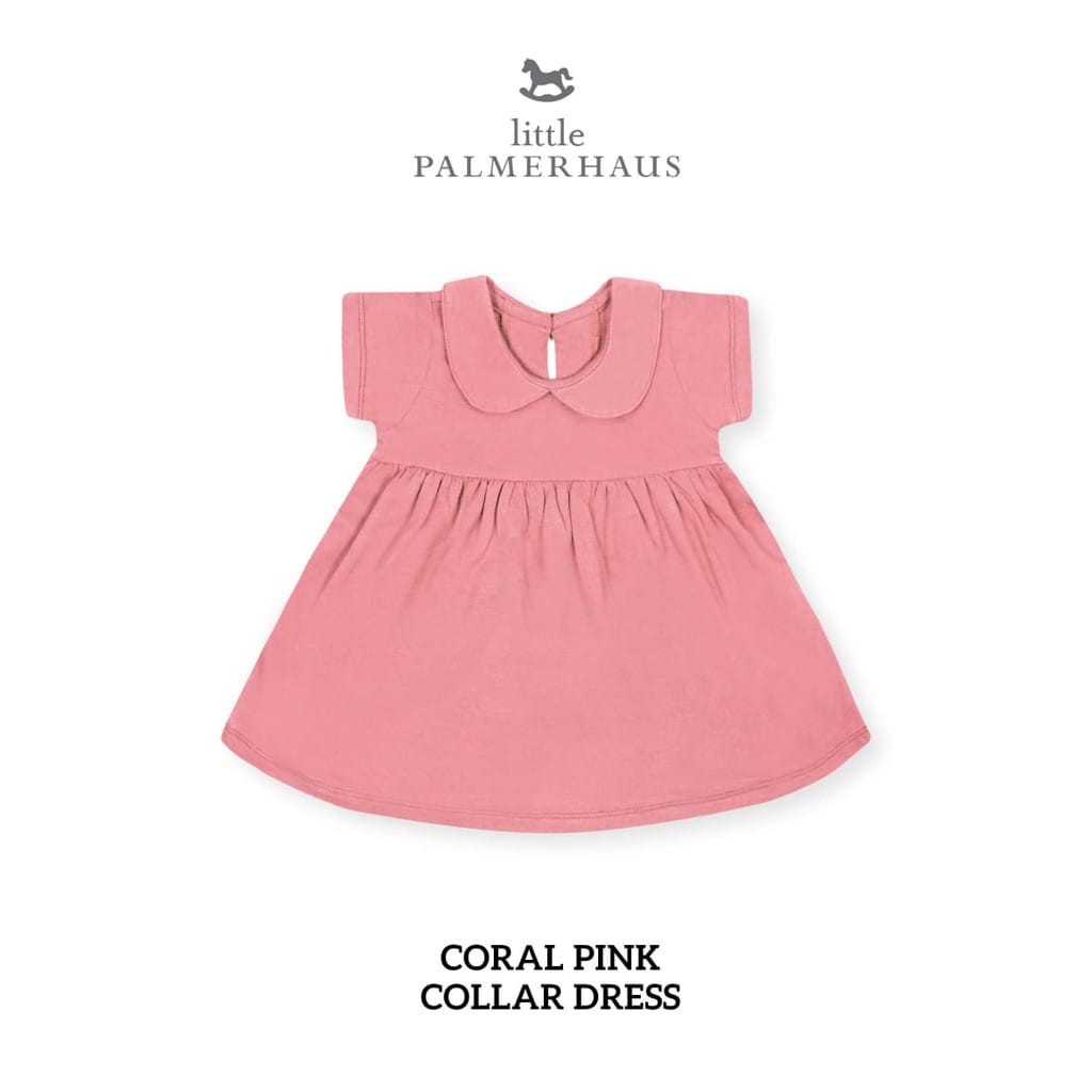 LITTLE PALMERHAUS DRESS Collar anak perempuan Dress anak dress bayi 0-4 Tahun