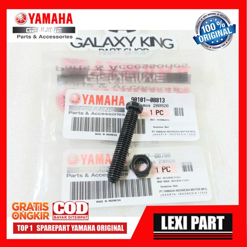 BAUT DAN MUR SETELAN STELAN RANTAI RANTE RX KING ORIGINAL