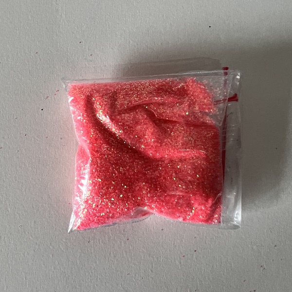 Sparkle Glitter FLUORESCENT ORANGE 20 gr Powder Serbuk Eceran Sablon Resin Berkilau Pernak Pernik Hiasan Bubuk Padatan Diy Kerajinan Kesenian Prakarya Art Seni Perlengkapan Peralatan Craft Crafting Warna Paint Painting Colour Color Grosir Prakarya Malang