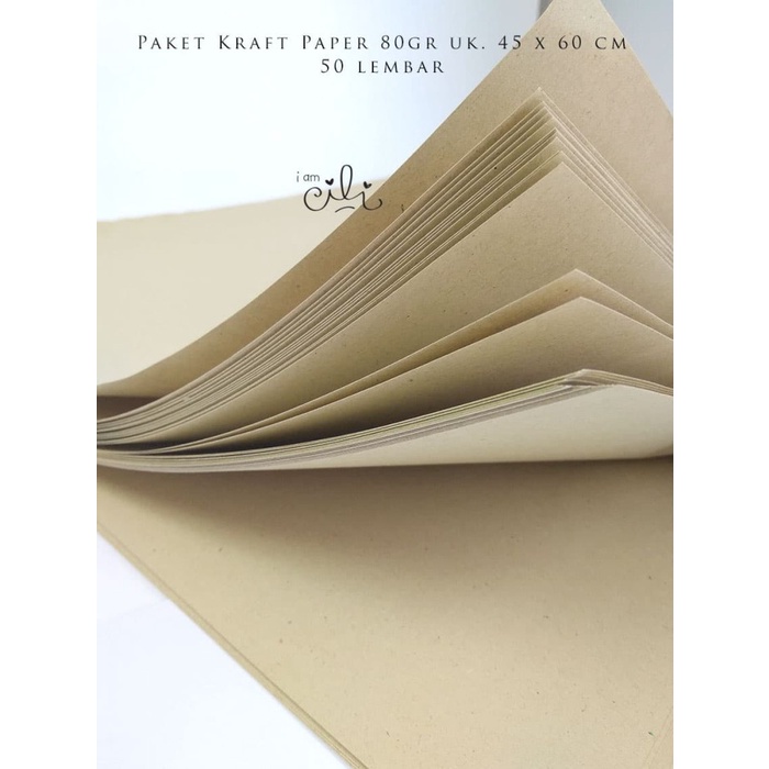 

Ginger kertas bungkus coklat 45x60 cm / kraft untuk jne