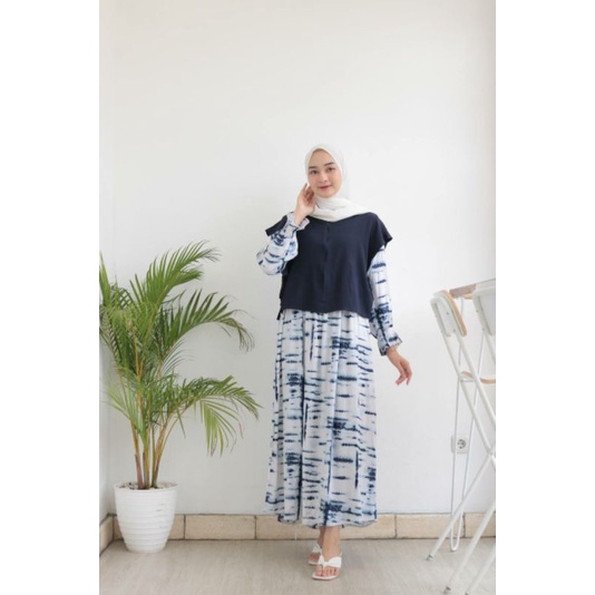 (by.Irumee) AMI Atasan casual / Baju Pergi / Baju Atasan Kondangan / Baju Wanita Import / Gamis Eleg