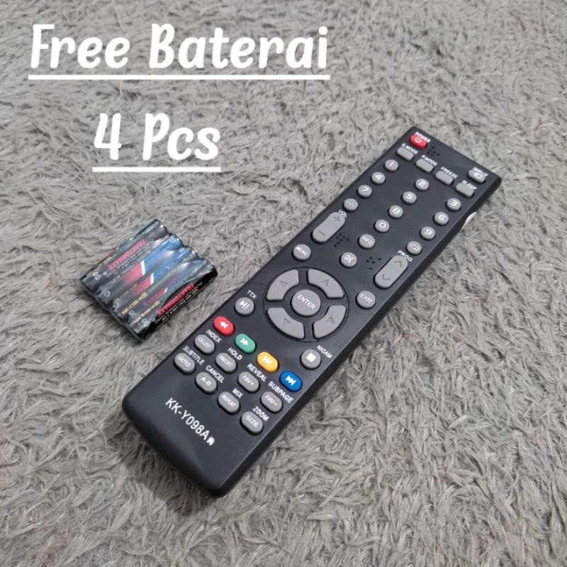 Remote TV KONKA LCD LED TV 100% New Terbaru - Remote Konka