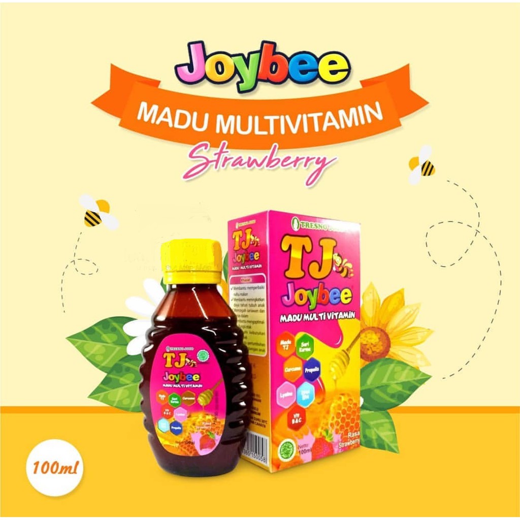 ORIGINAL Madu Tj Joybee 100ml BPOM / Madu Joybee / Madu Tresnojoyo / LEDI MART