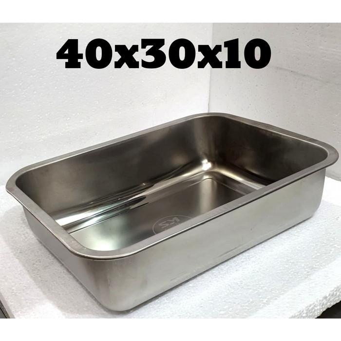Nampan Nampan Kotak Stainless / Loyang Stainless