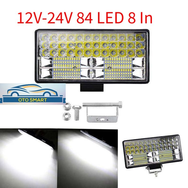 Lampu Tembak Sorot LED Worklight 84 Mata &amp; 30 Mata 12V &amp; 24V Lampu Sorot Mobil Truck