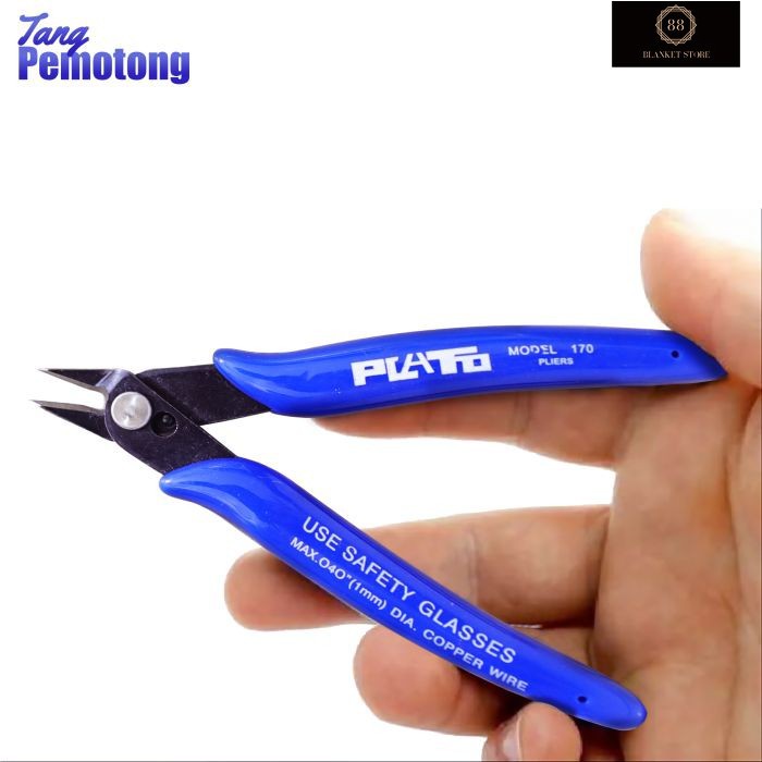 Tang Potong Kabel Kawat Mini Wire Cutter Plato Tajam Alat Perkakas Multifungsi Import - GJ-15 - 88Blanketstore