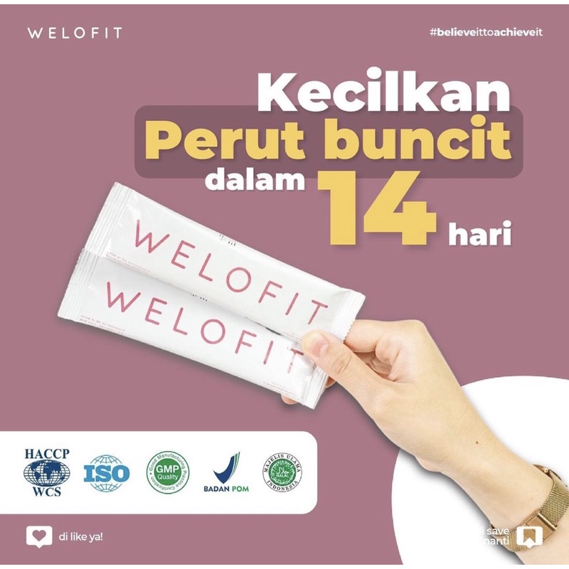 

welofit minuman serbuk rasa markisa, harga per box isi 15 sachet