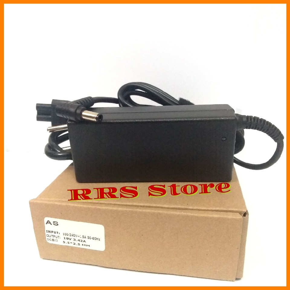 Adaptor Asus 19v 3.42a (5.5*2.5mm) A5, A5E, A5EB, A5EC, A6, A6F, A6JC A6Rp, A6T,A6TC Series 40IN, K40IJ-E1B, K42F, K42F-A1, K42F-A2B, K50IJ, K50IN, K50IJ-D2, K50IJ-F1B, K50IJ-RX05,