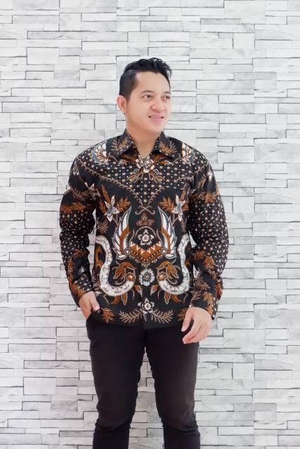 Kemeja furing katun batik sragenan