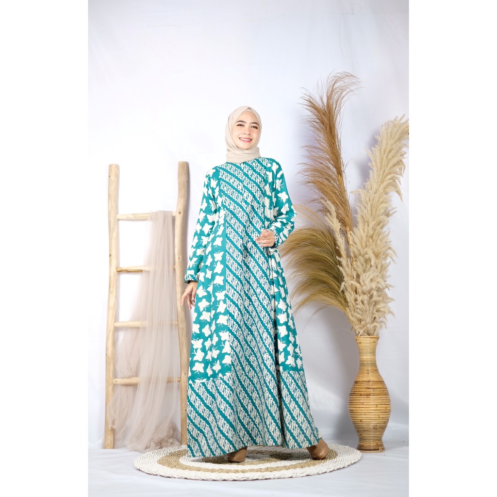 Elbany Gamis Batik Cap - Batari