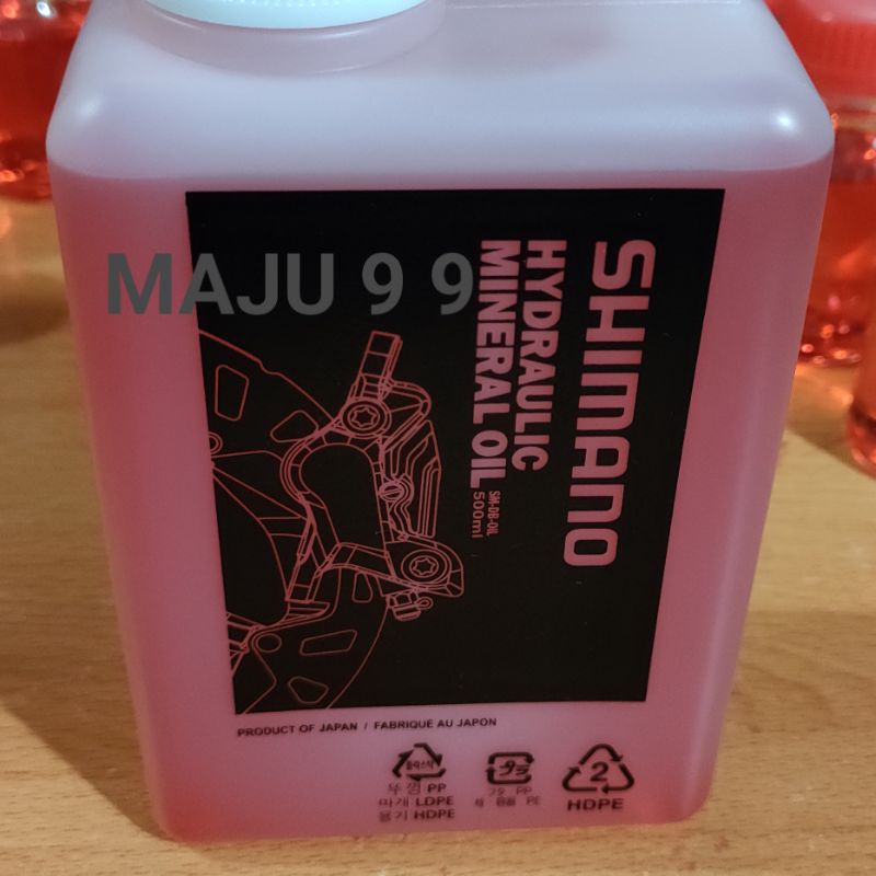 Mineral Oil Hydraulic Shimano 50ml Minyak Rem Sepeda Shimano Original