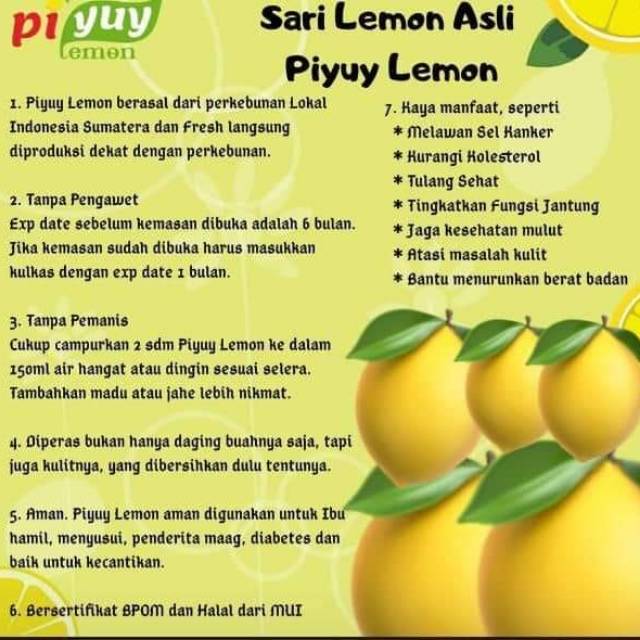 

PIYUY LEMON