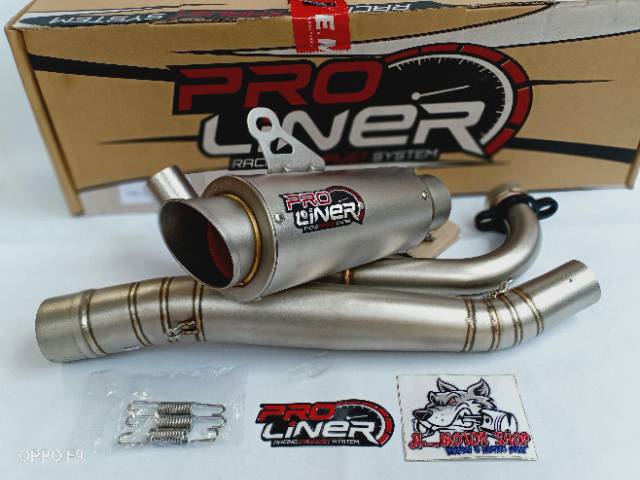 Knalpot Proliner TR1 R / DSR Tipe Pro JUPITER MX KING 150 SONIC 150 SUPRA GTR 150 SATRIA FU 150 JUPITER MX NEW 135 / JUPITER MX OLD MP1 UNDERBONE 150 / 200 CC