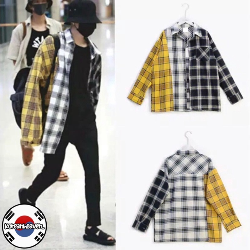 kemeja Jungkook bts