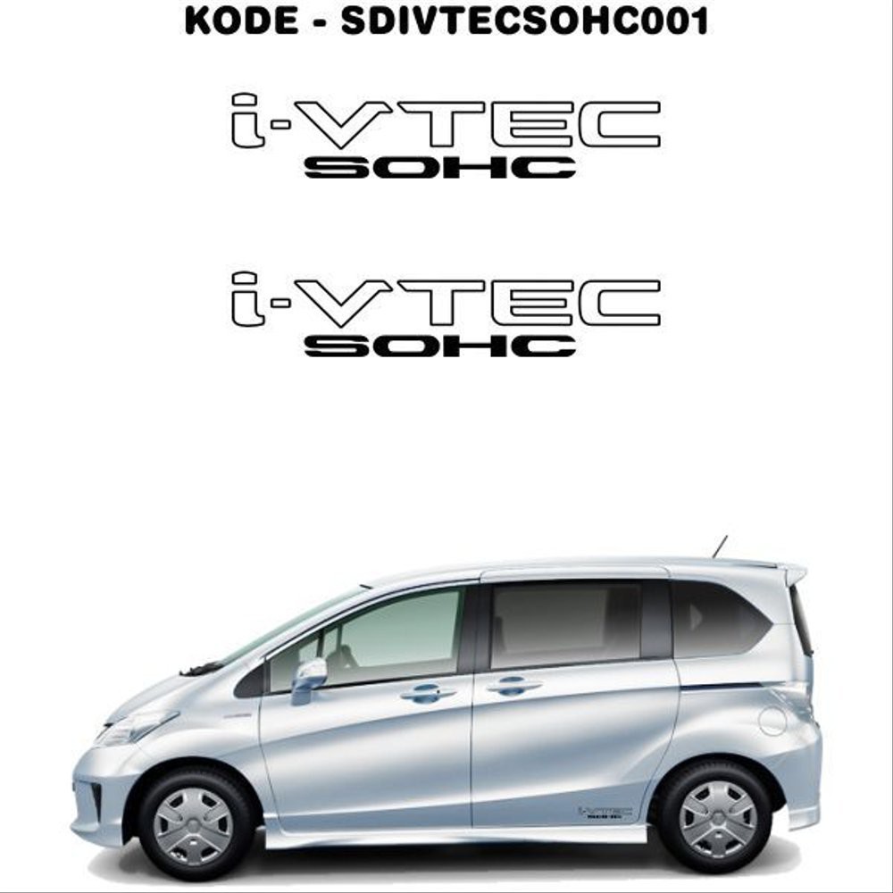 Sticker Side Decal i VTEC SOHC i-VTEC DOHC VTEC SOHC VTEC DOHC