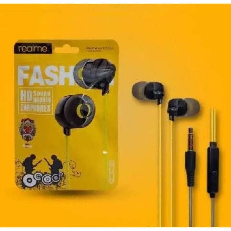 (NC) Headset Handsfree Earphone Realme R30 / R50 / Ruds 2 / Buds 2 Plus