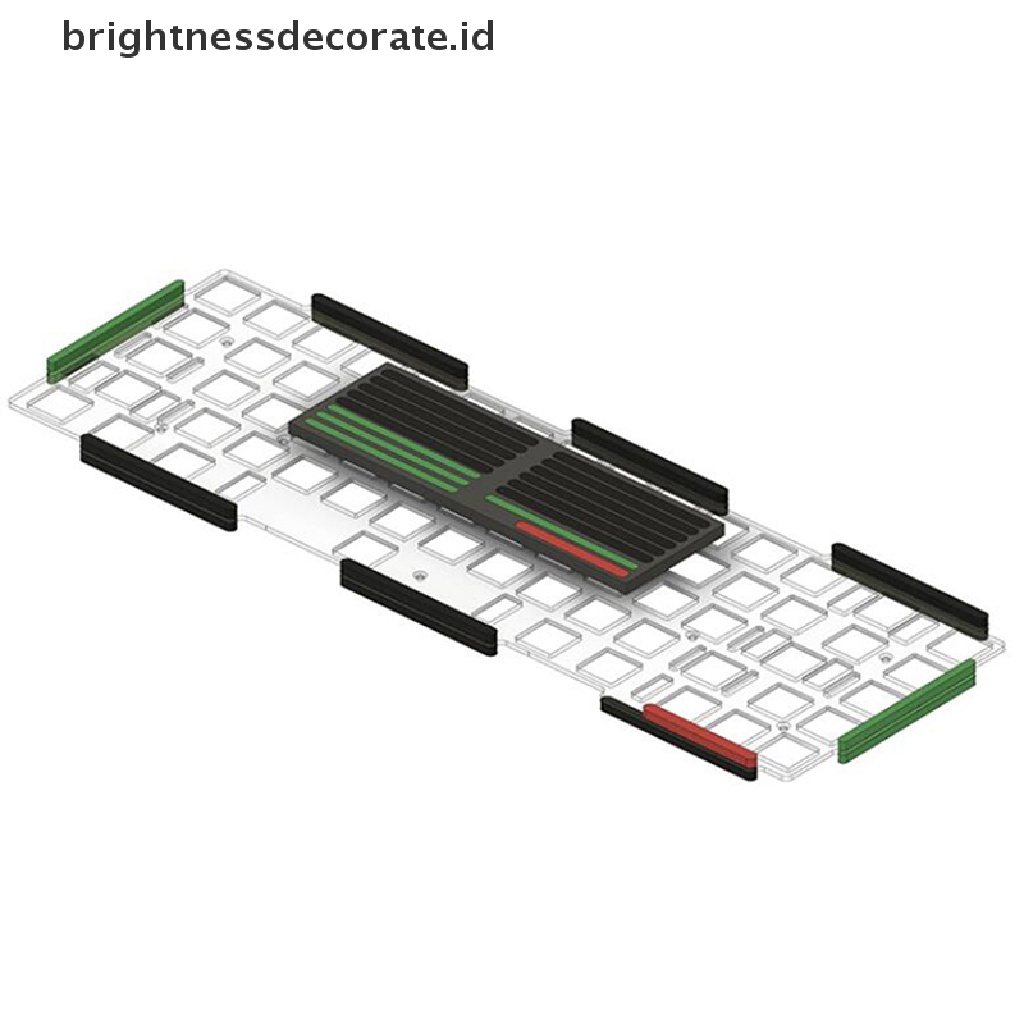 (Birth) D65 Gasket Foam D65 Bahan Katun Warna Silver Untuk Keyboard Mekanik