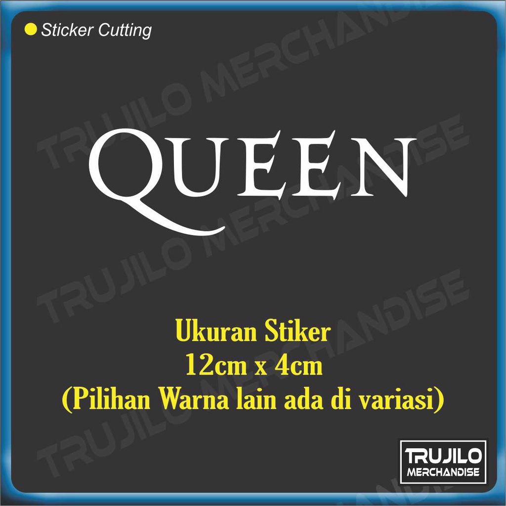 

Queen Band Cutting Sticker Uk.12cmx4cm