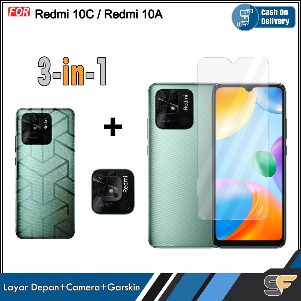 Paket 3in1 Tempered Glass Xiaomi Redmi 10C Redmi 10A Redmi 10 2022 Xiaomi 11T Pro Xiaomi 12T Pro Bon