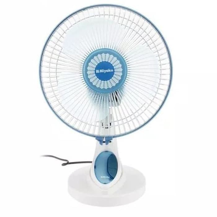 MIYAKO kipas Desk Fan &amp; Wall Fan 9 inch / Kipas meja  9&quot; 2in1 KAD 927 B GB - Jaring Besi - Garansi Resmi 1 Tahun