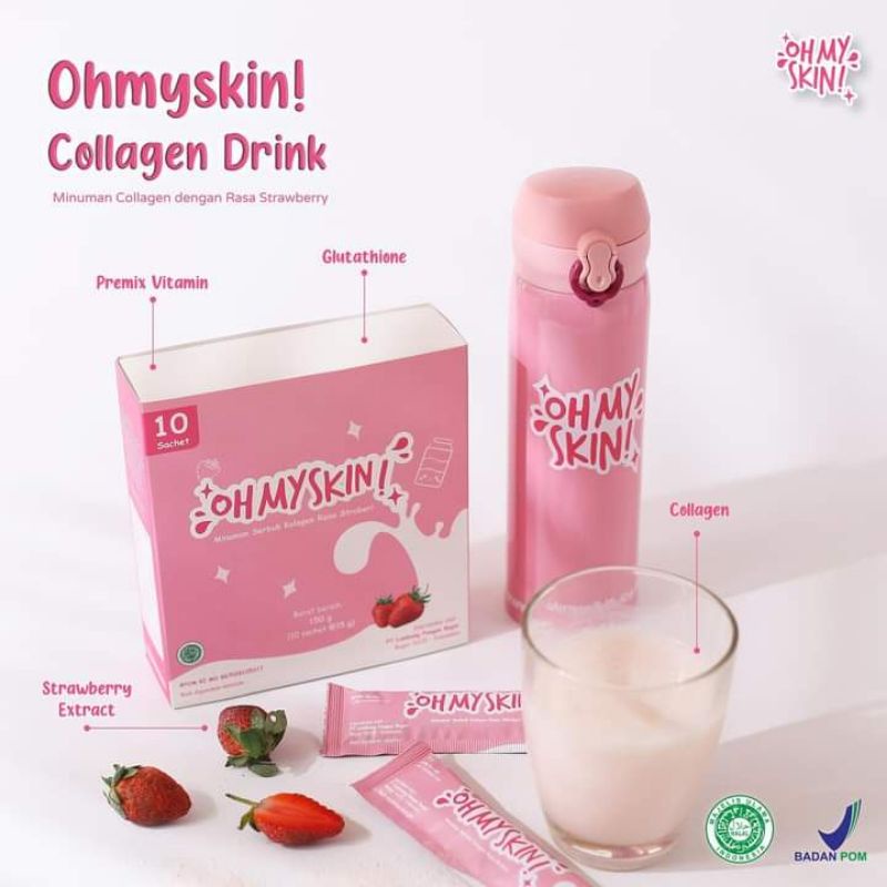 OHMYSKIN Collagen Drink isi 10