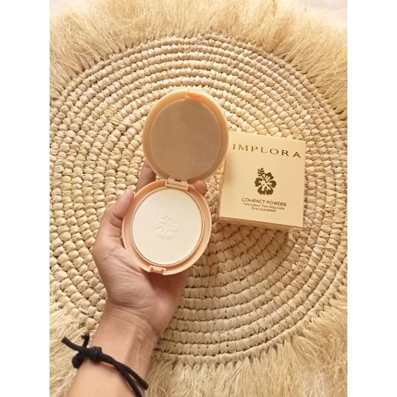 Bedak Implora 3in1 (2 bedak + 1 foundation)